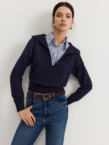 2'si 1 arada Rahat Yaka Örgü Üst Quvarse