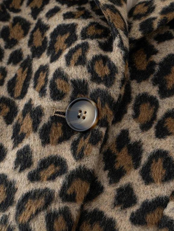 Wild Glam Leopard Blazer Siaora