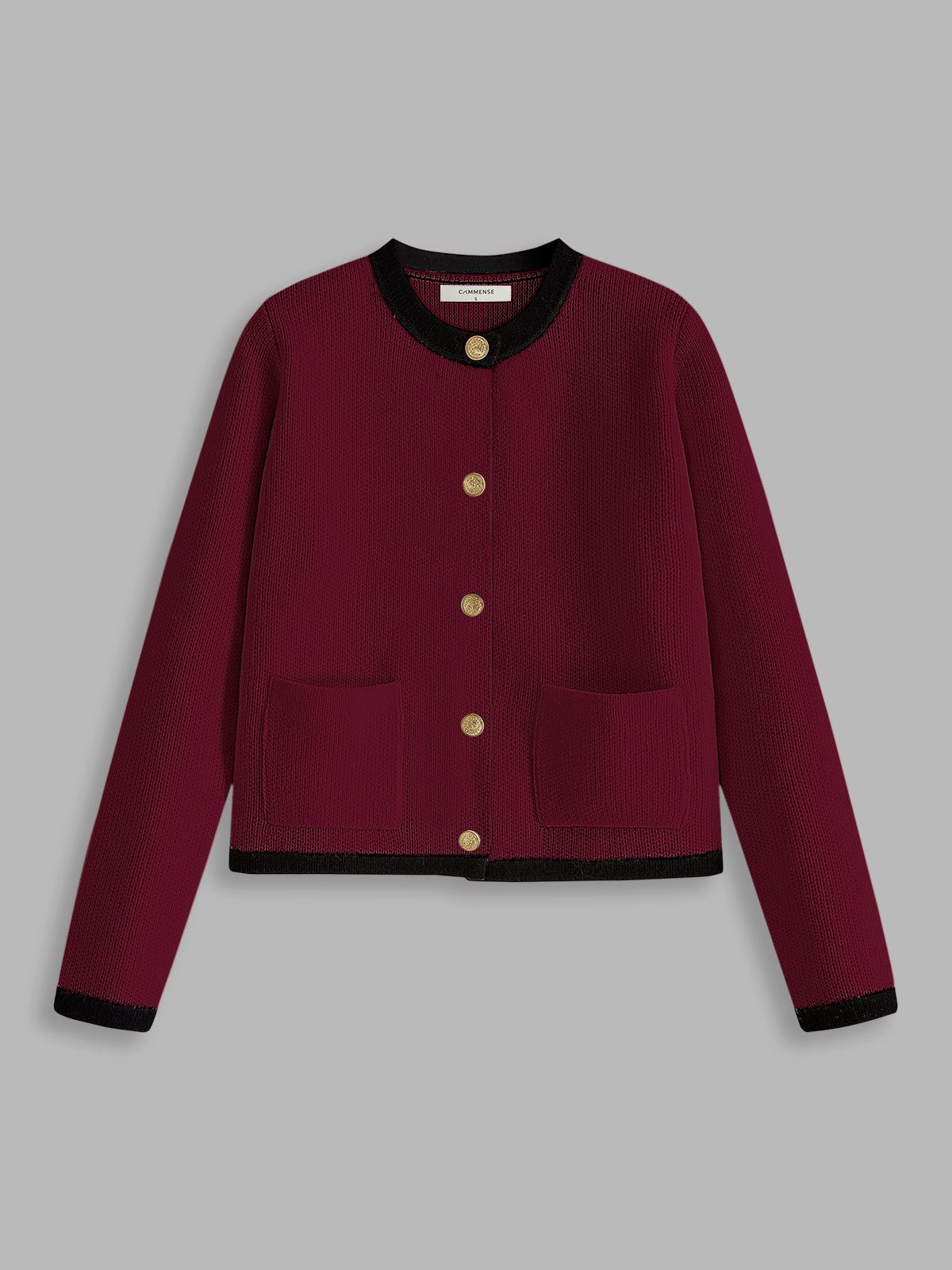 Düğme Detay Yumuşak Hırka THESVELTECHIC