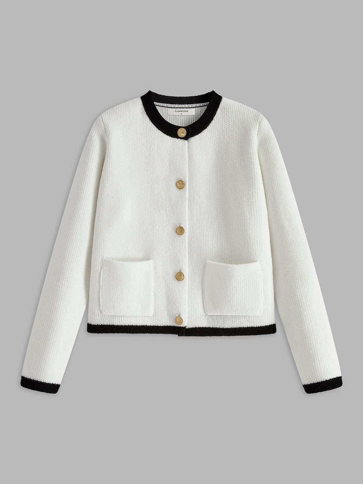 Düğme Detay Yumuşak Hırka THESVELTECHIC