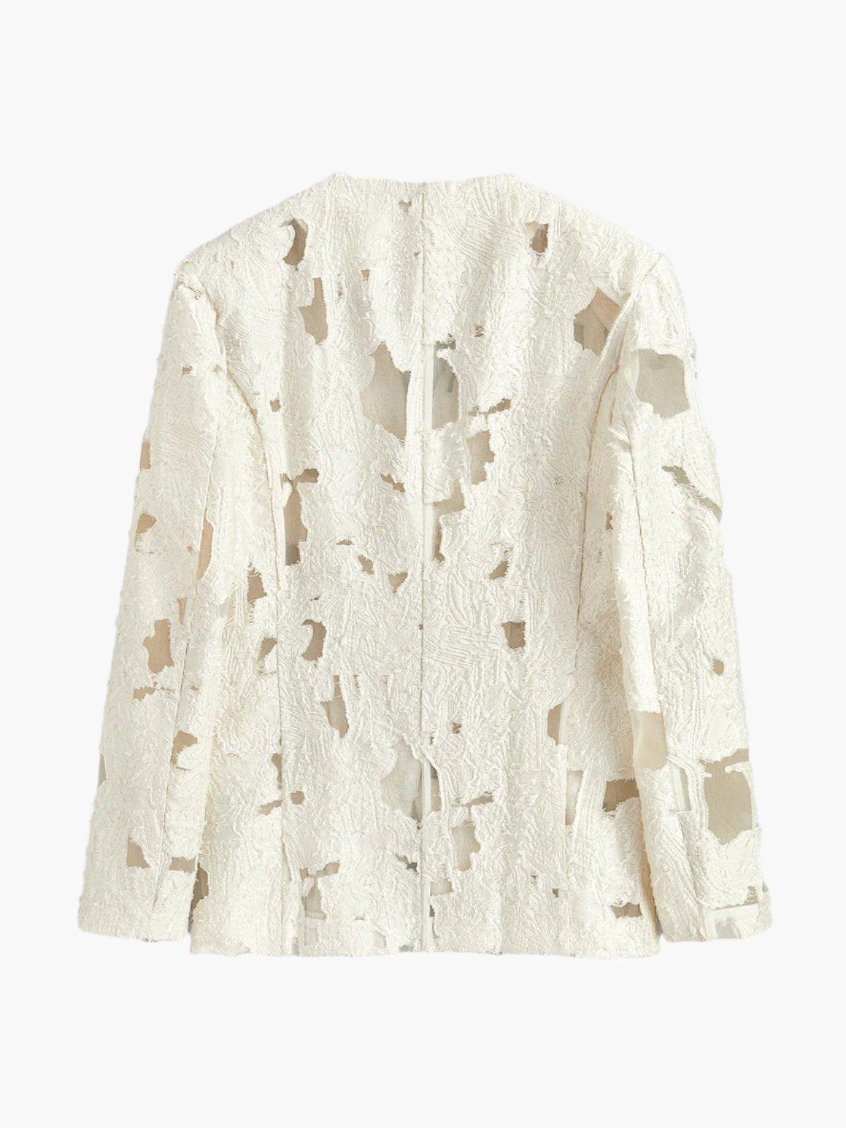 Ethereal Lace Blazer Ceket Siaora