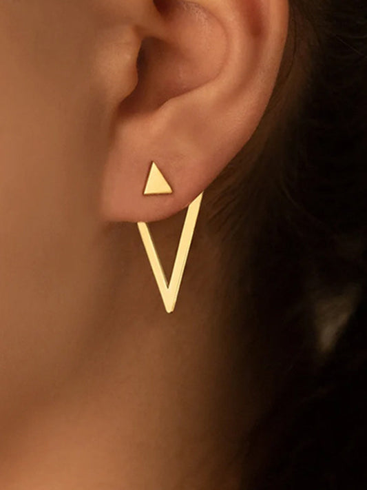 Detachable Triangle Earrings THESVELTECHIC