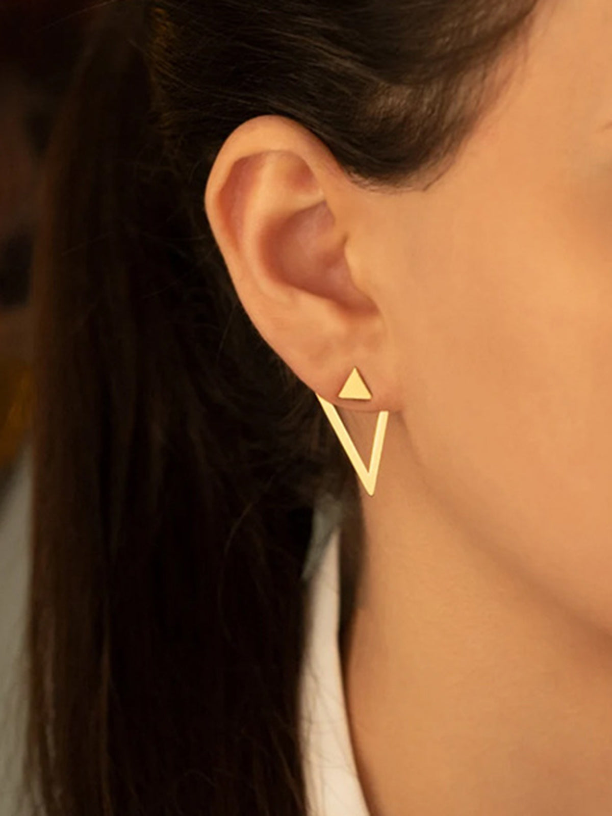 Detachable Triangle Earrings THESVELTECHIC