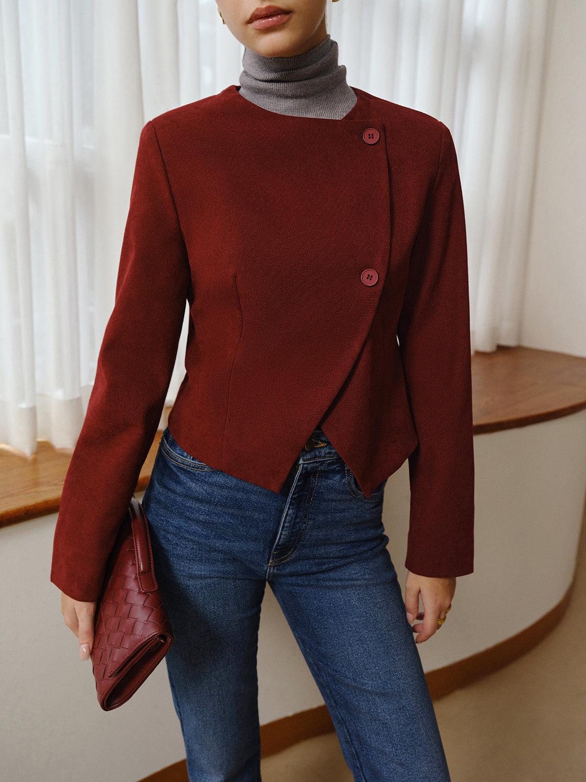 Ruby Elegance Blazer Ceket Siaora