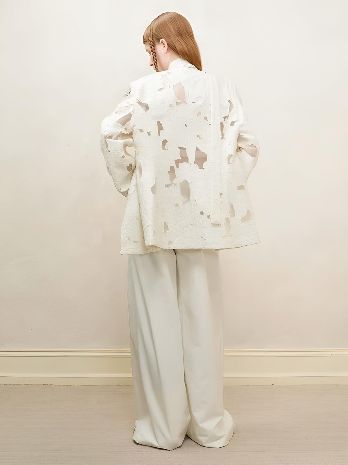 Ethereal Lace Blazer Ceket Siaora