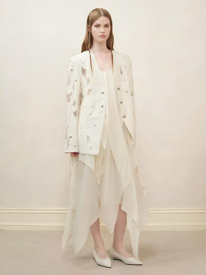 Ethereal Lace Blazer Ceket Siaora