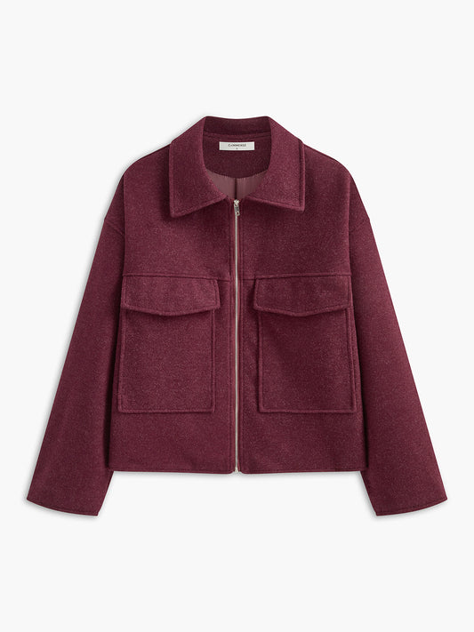 Kargo Tweed Polo Ceket Siaora