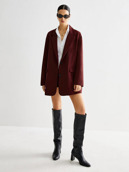 Bağlamalı Kısa Blazer Quvarse