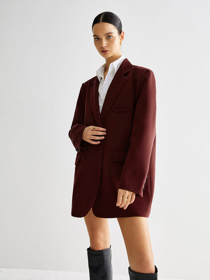 Bağlamalı Kısa Blazer Quvarse