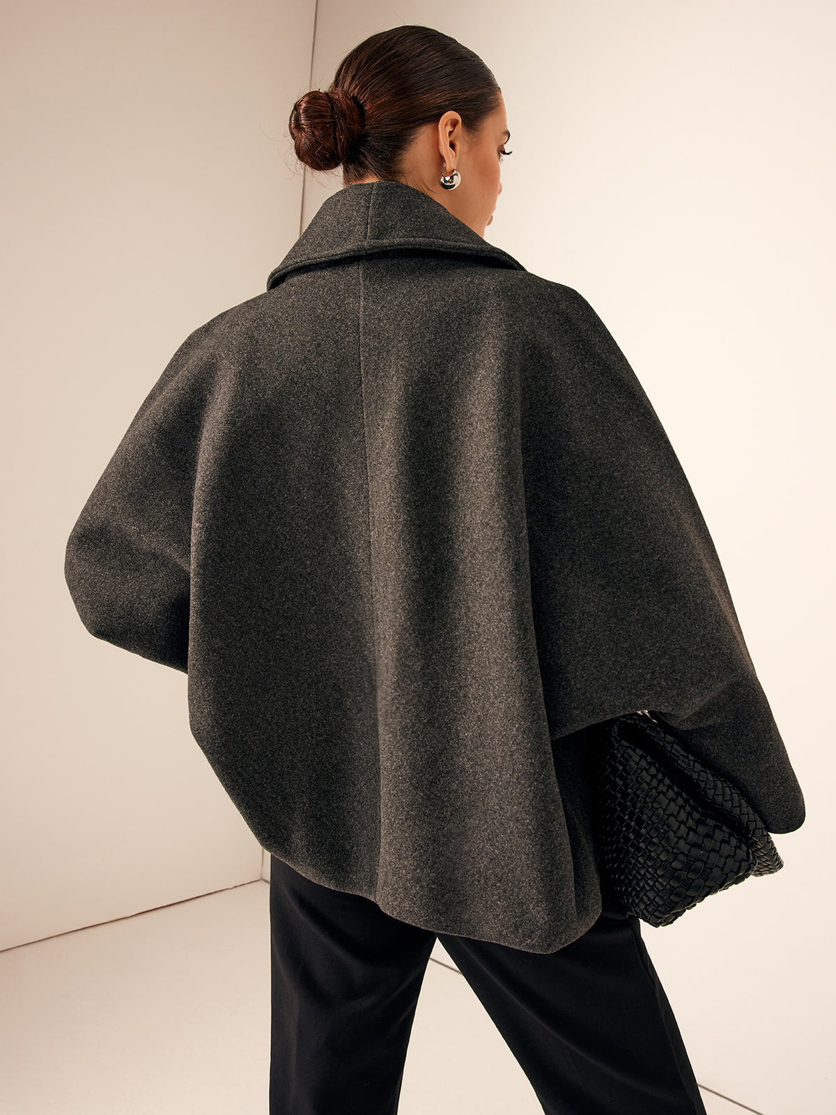 Tweed Cepli Bol Ceket Quvarse