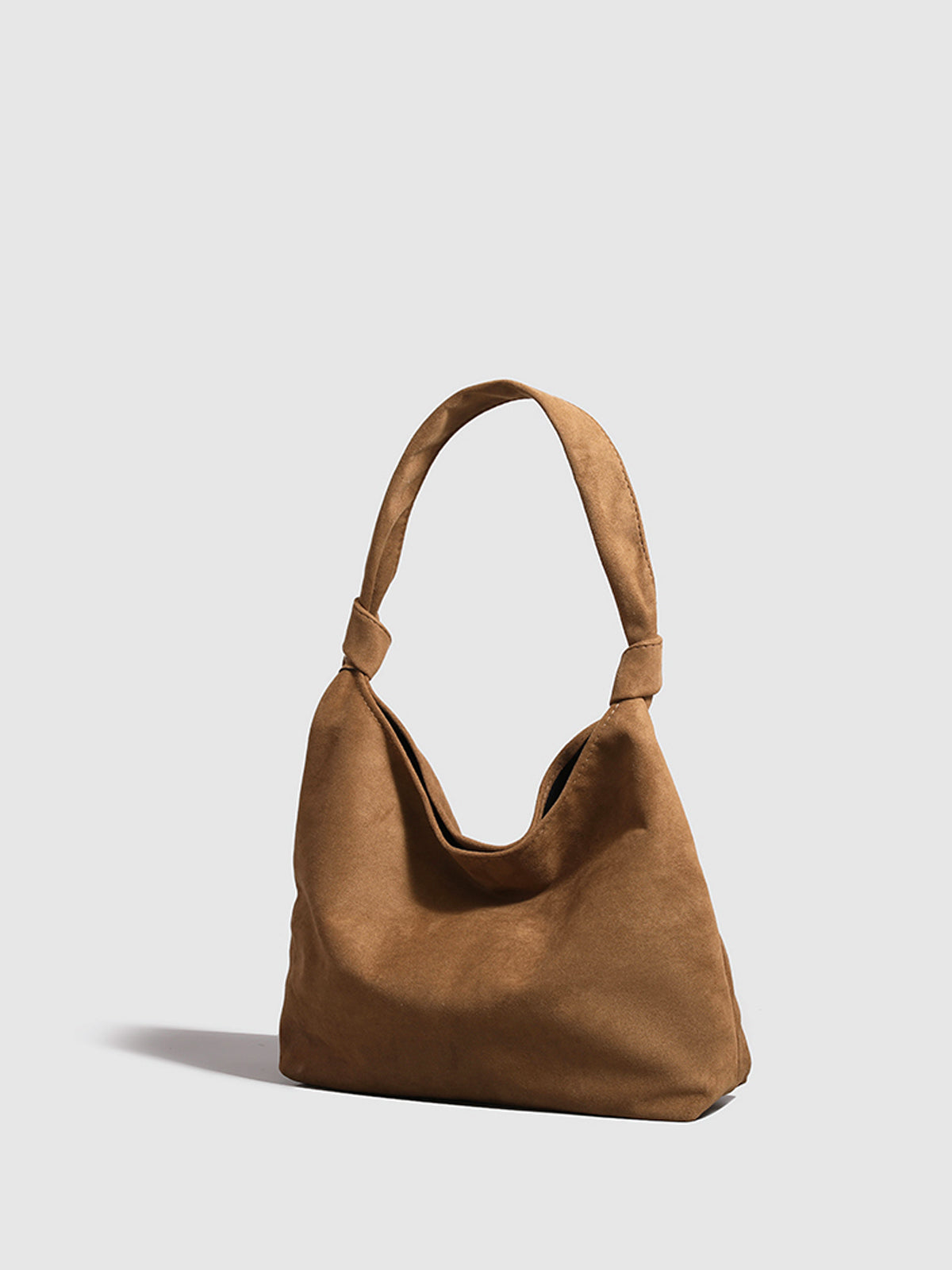 Düğümlü Süet Hobo Çanta THESVELTECHIC