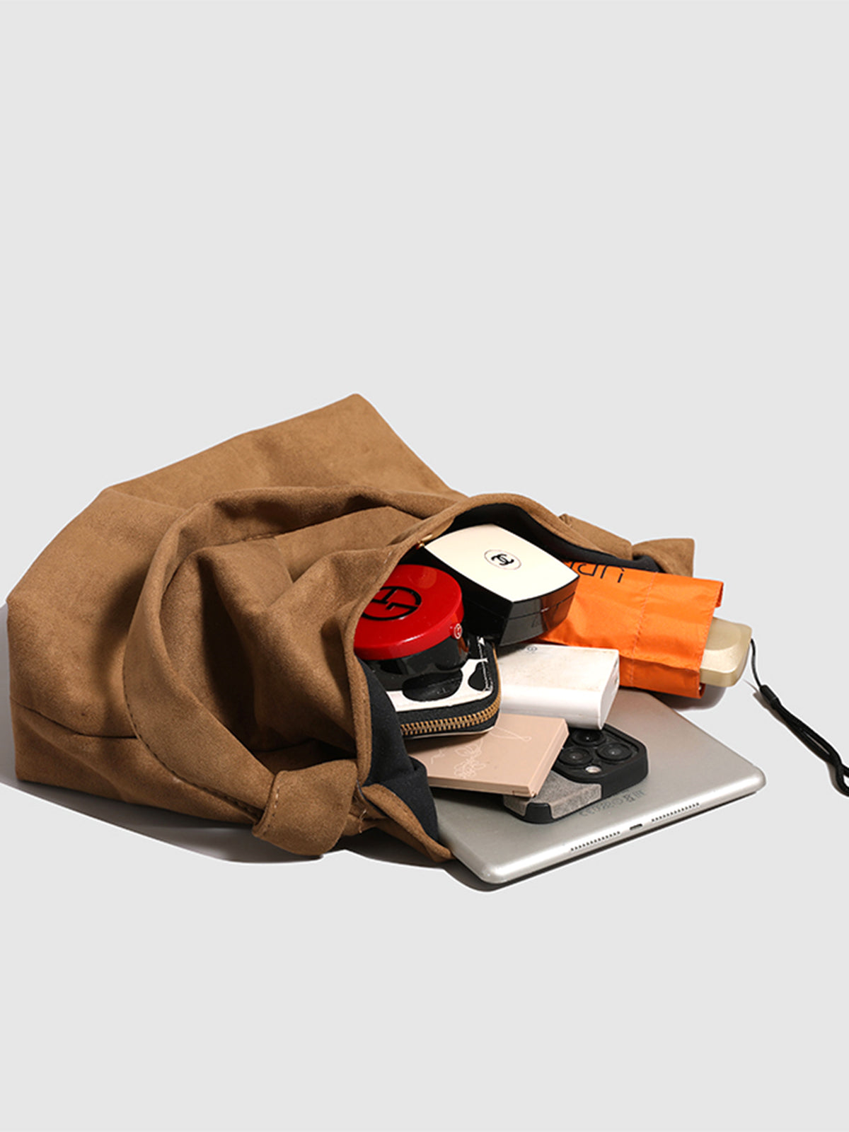Düğümlü Süet Hobo Çanta THESVELTECHIC