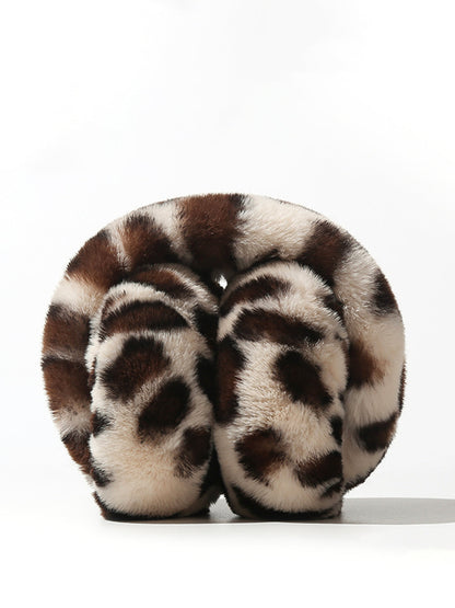 Leopar Kürklü Kulaklıklar THESVELTECHIC