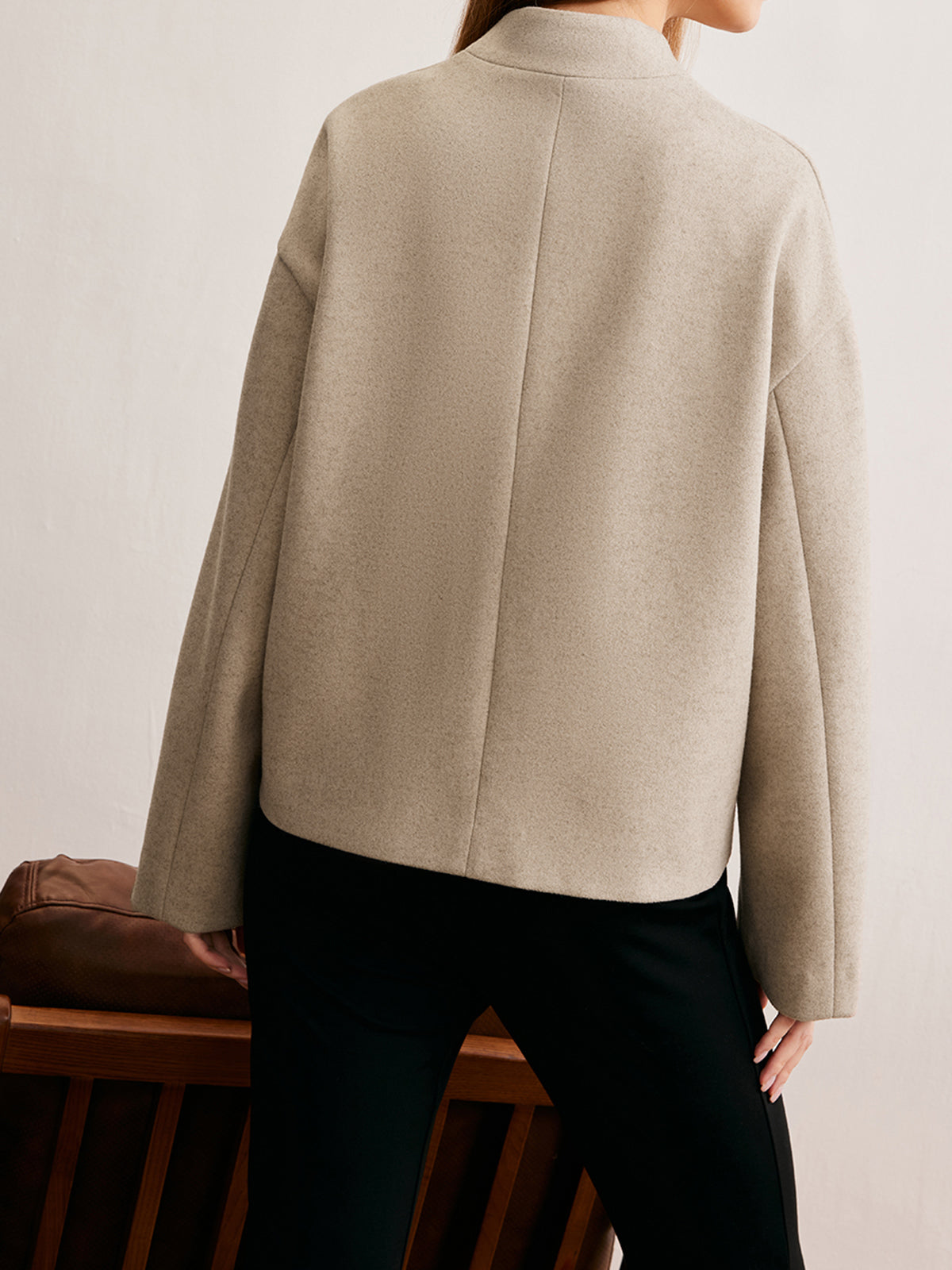 Minimalist Düzenli Fit Düğmeli Hırka Quvarse