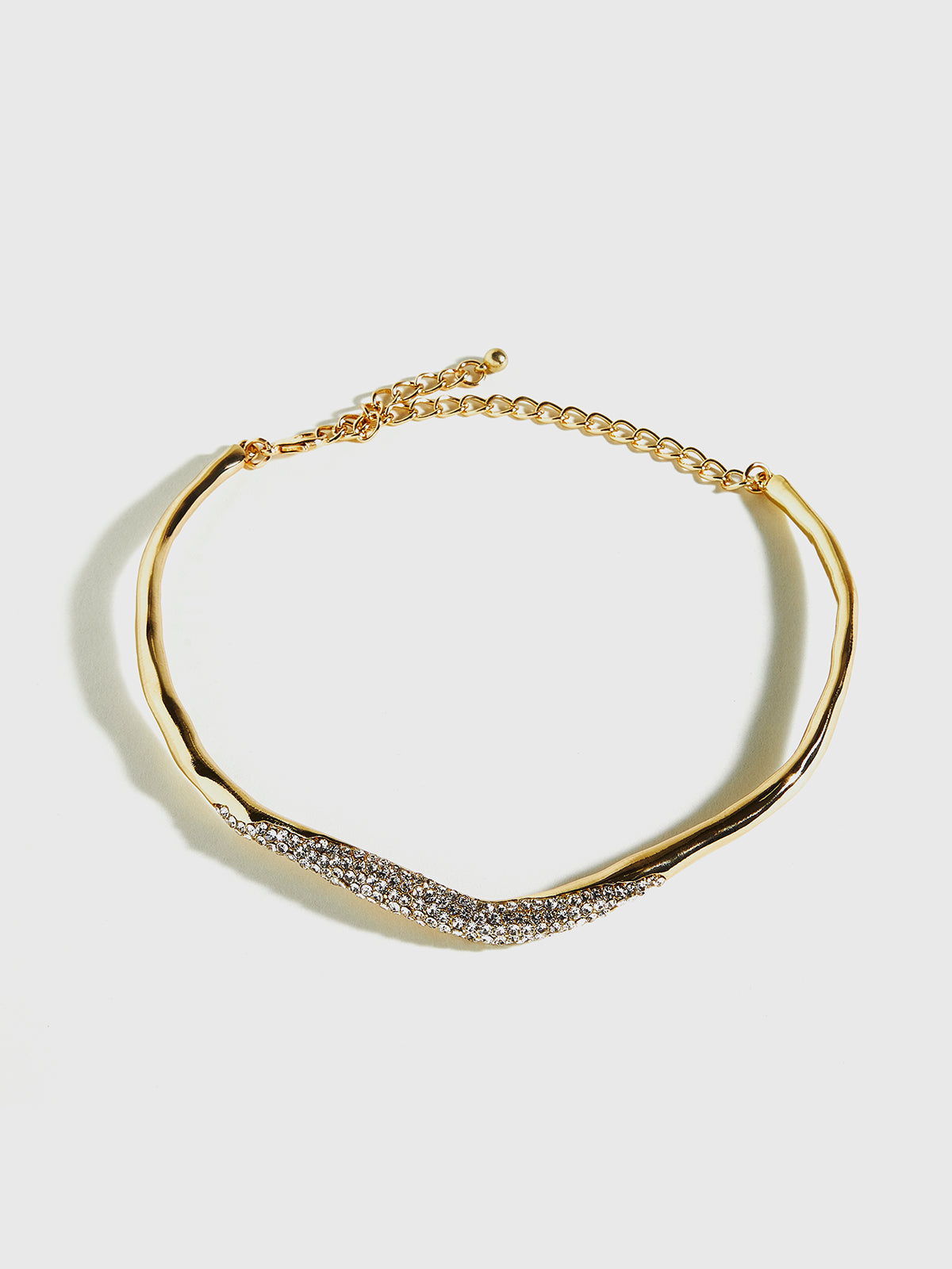 Düzensiz Ziron Choker Kolye THESVELTECHIC