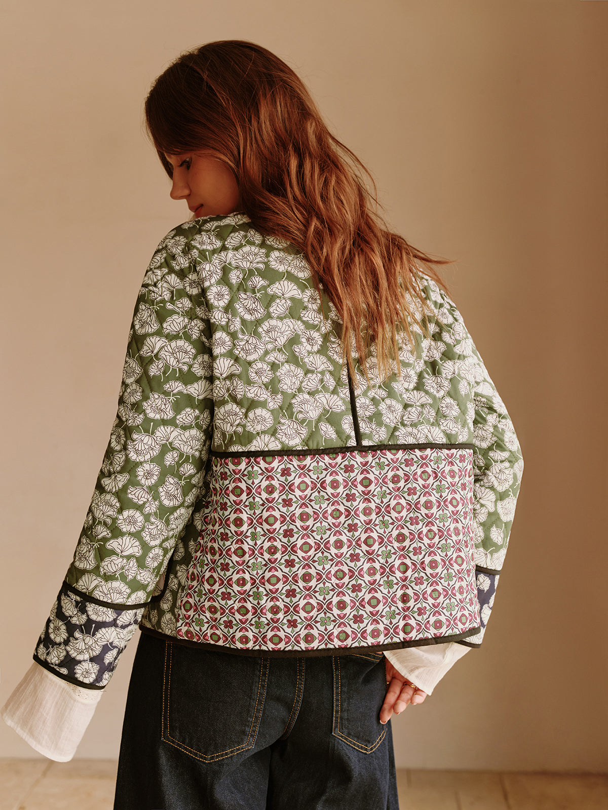Boheme Cebire Pocketlı Kış Mantosu Quvarse