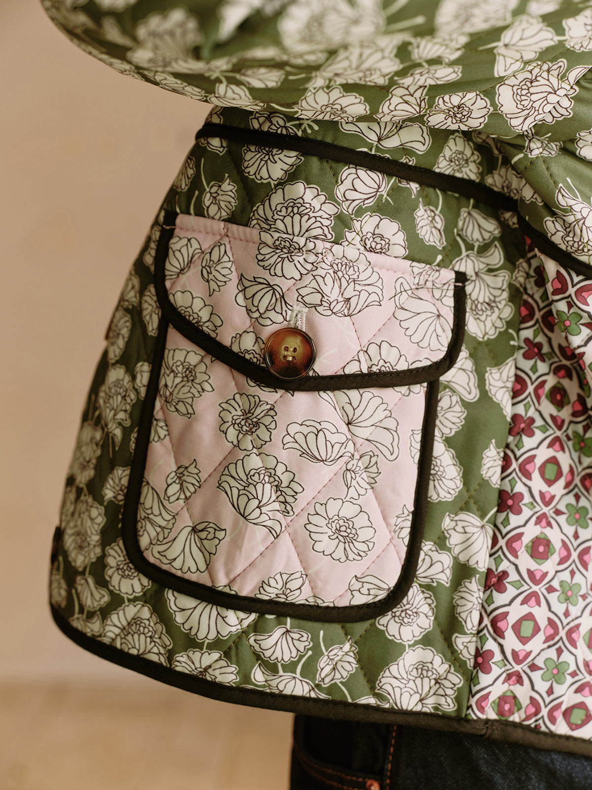 Boheme Cebire Pocketlı Kış Mantosu Quvarse