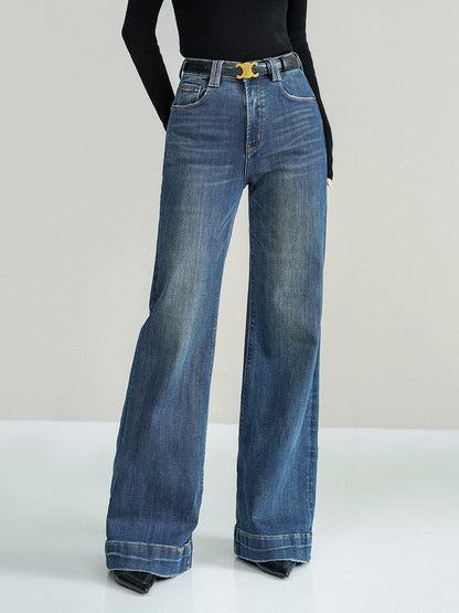 Orta Bel Bootcut Denim Kot Pantolon Niebbla