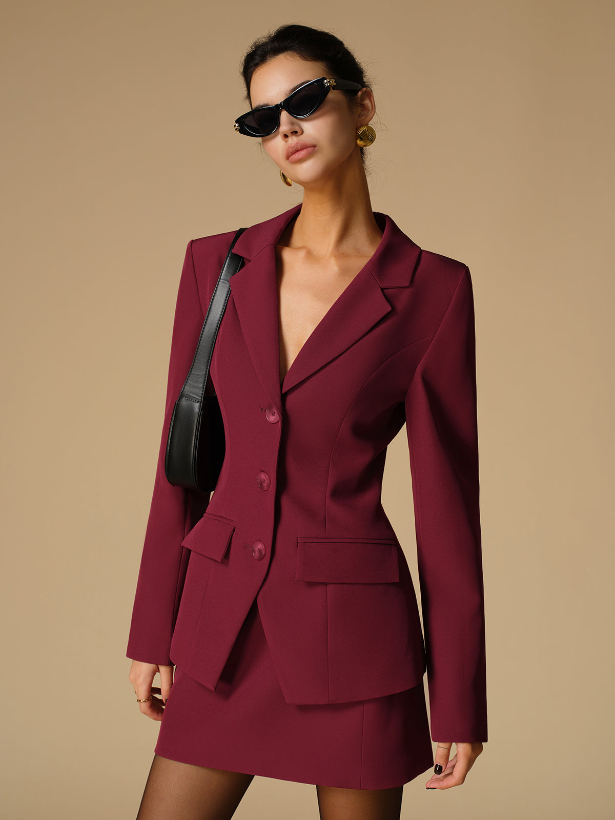 Slim Blazer Ayrılmış Buton Quvarse