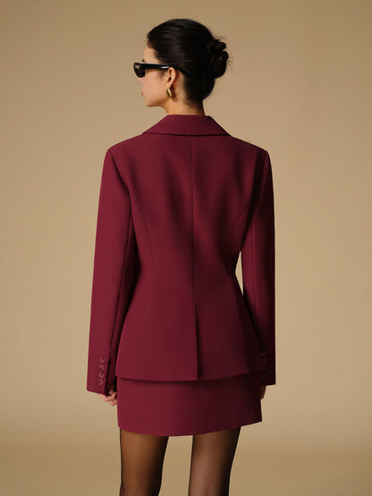 Slim Blazer Ayrılmış Buton Quvarse