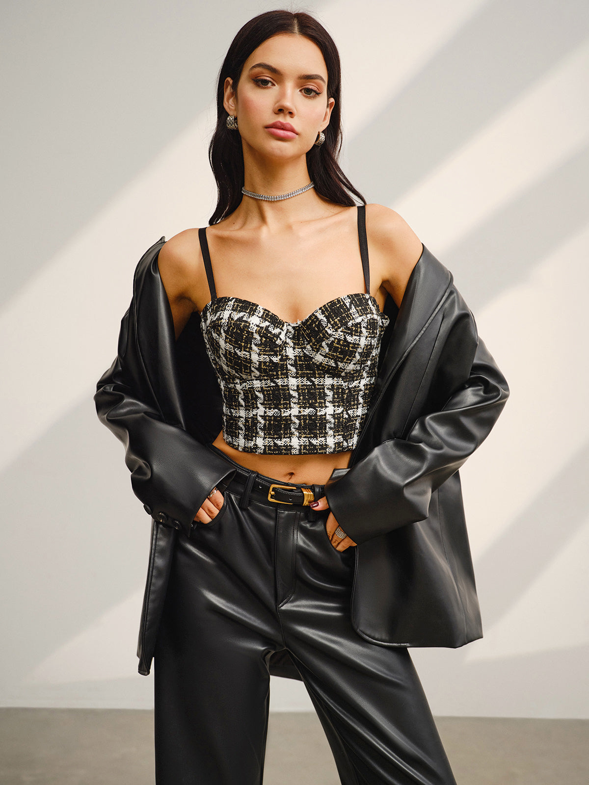 Sweet  Kareli Crop Bluz Siaora