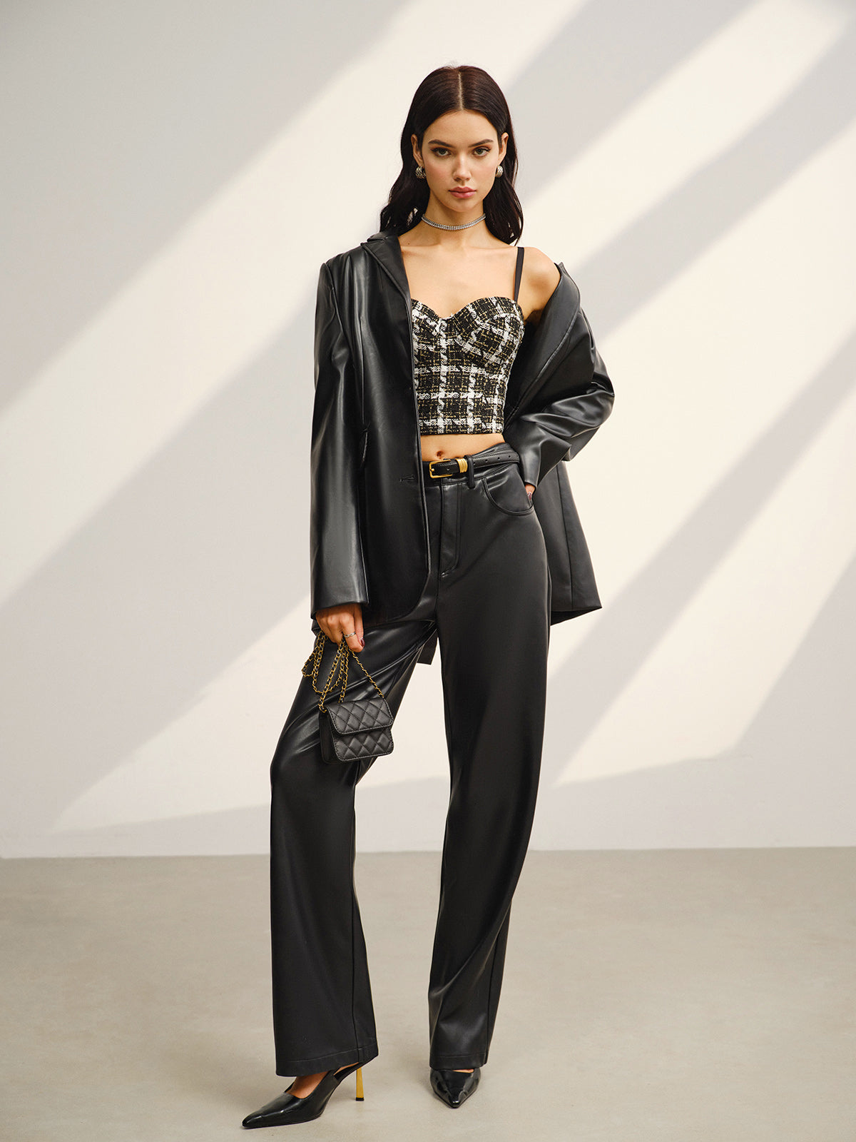 Sweet  Kareli Crop Bluz Siaora