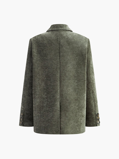 Retro Kadife Ceket Quvarse