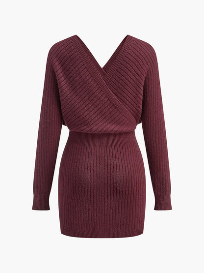 Criss Cross Cinched Kazak Elbise Siaora