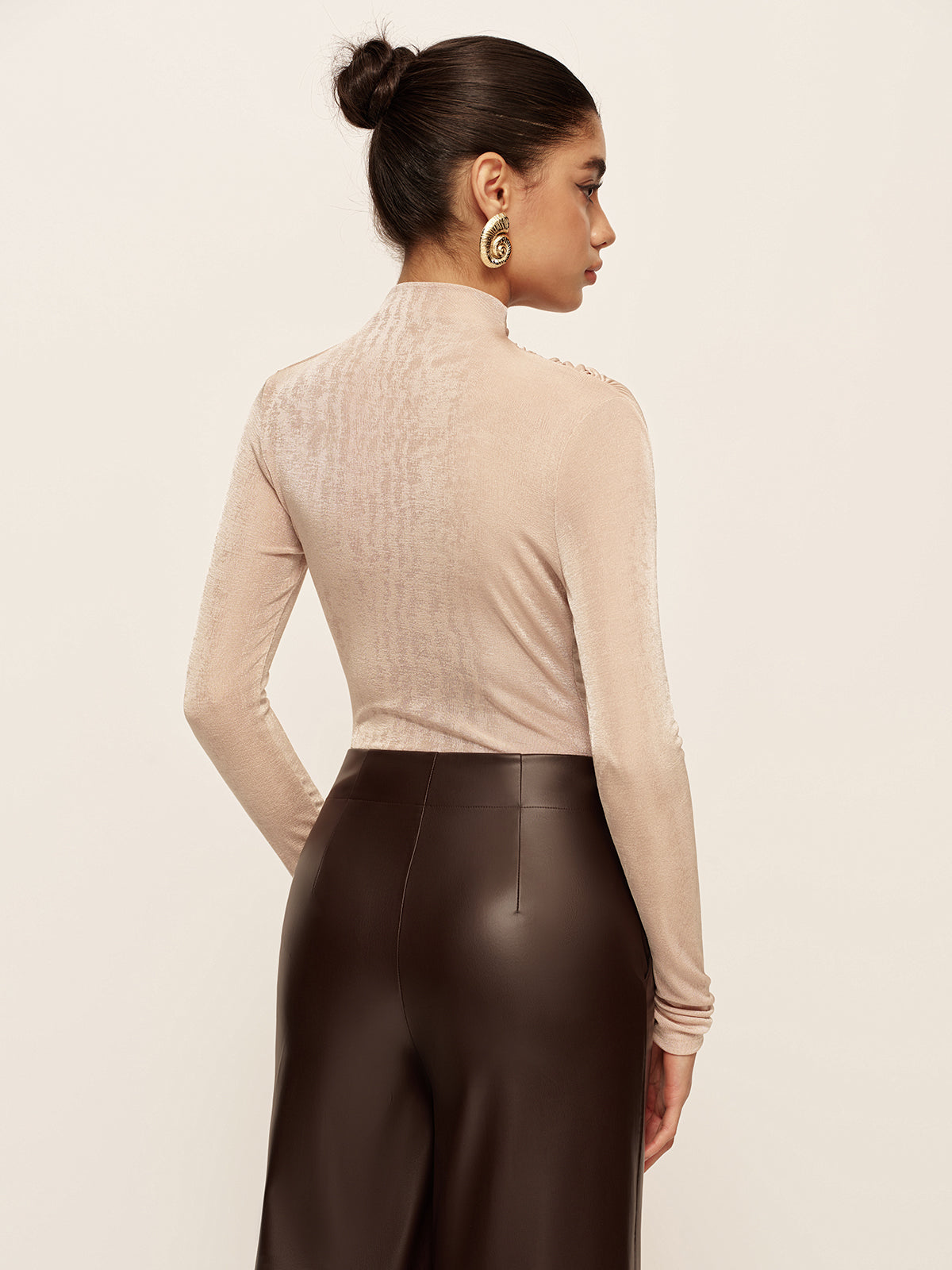 Plise Detaylı Bluz Siaora