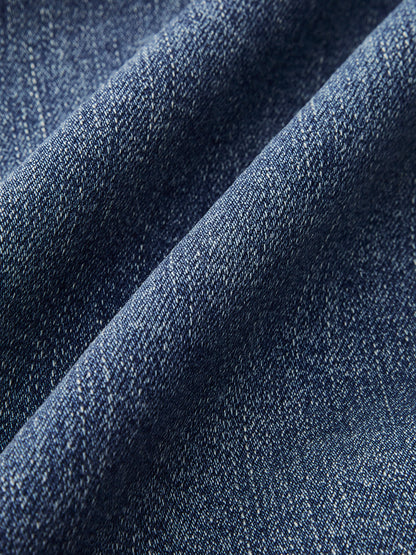 Orta Bel Bootcut Denim Kot Pantolon Niebbla