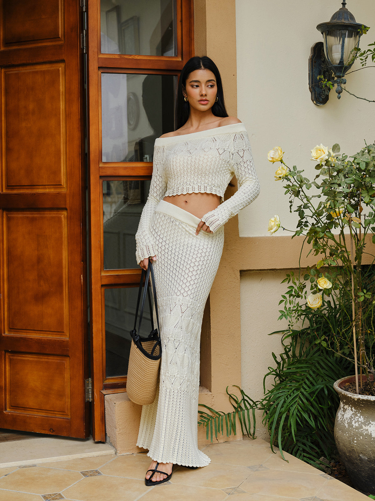 Pamuk İğne Oyası Kazak Etek Quvarse