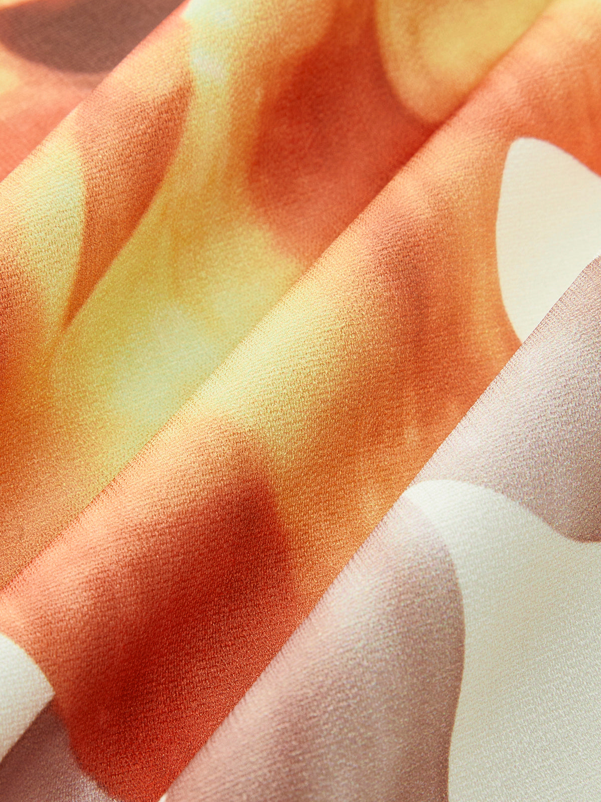 Canlı Tie-Dye Oversized Elbise Siaora