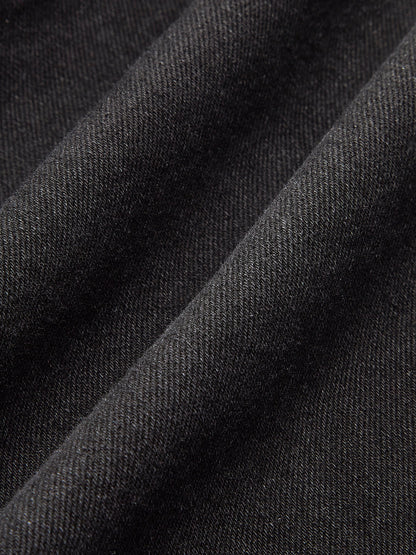 Şık Bir Görünüm İçin Orta Bel Renk Bloklu Kot Pantolon THESVELTECHIC