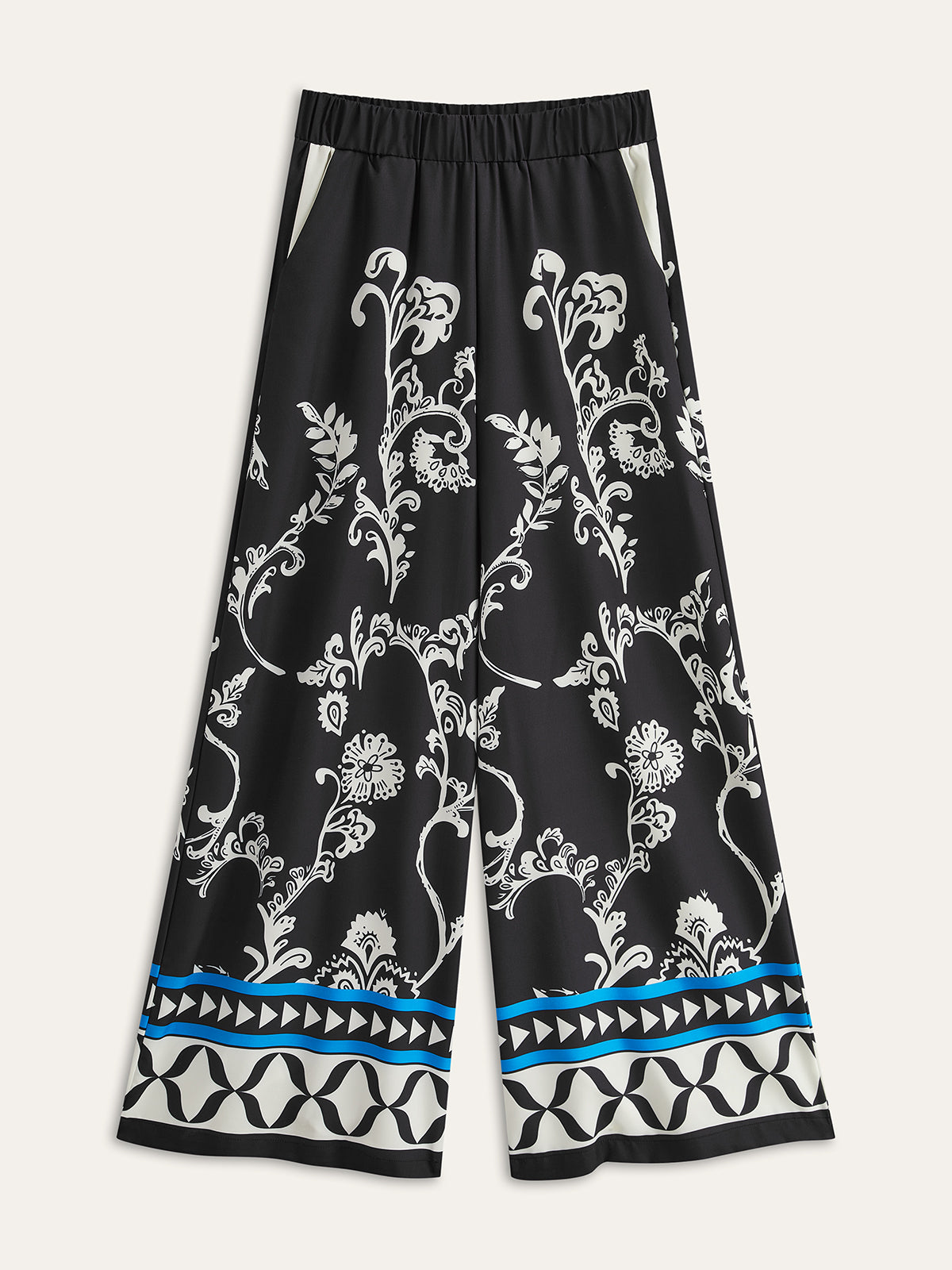 Şık Oversized Baskılı Yaka Takım Elbise Seti THESVELTECHIC