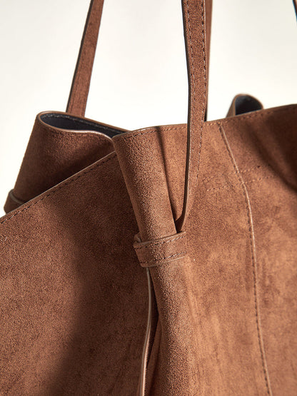 PU Büyük Kapasiteli Omuz Çantası THESVELTECHIC