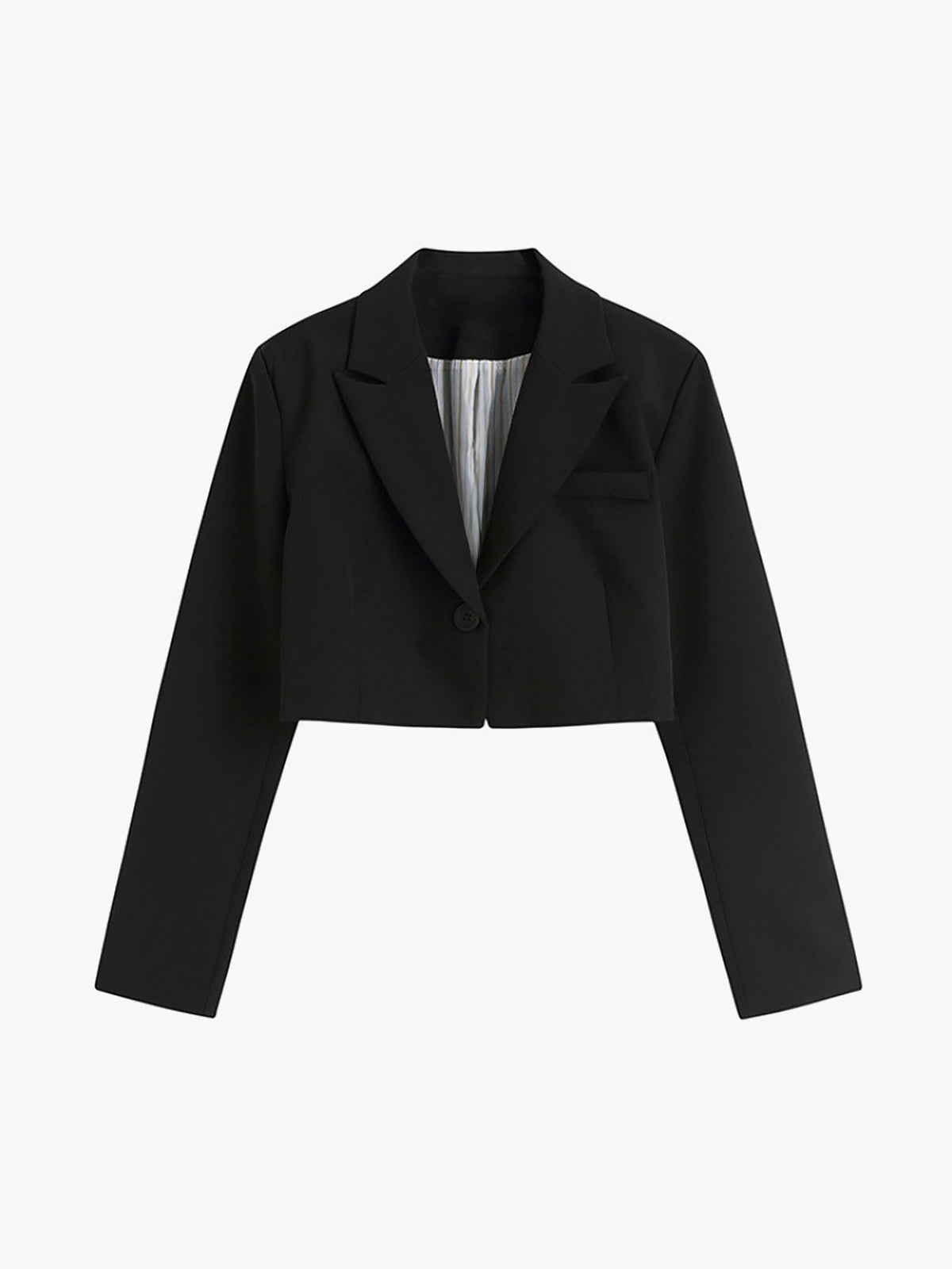 Şık Crop Blazer Niebbla