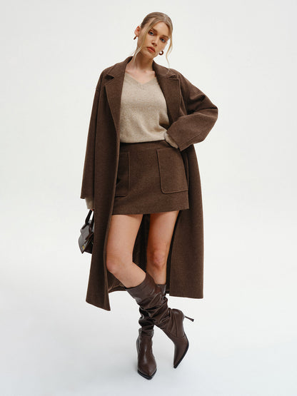 Oversize Burgu Uzun Palto THESVELTECHIC