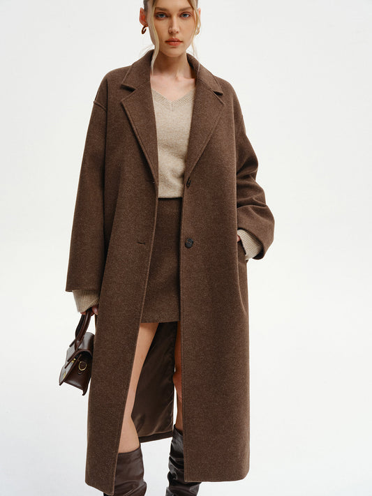 Oversize Burgu Uzun Palto THESVELTECHIC