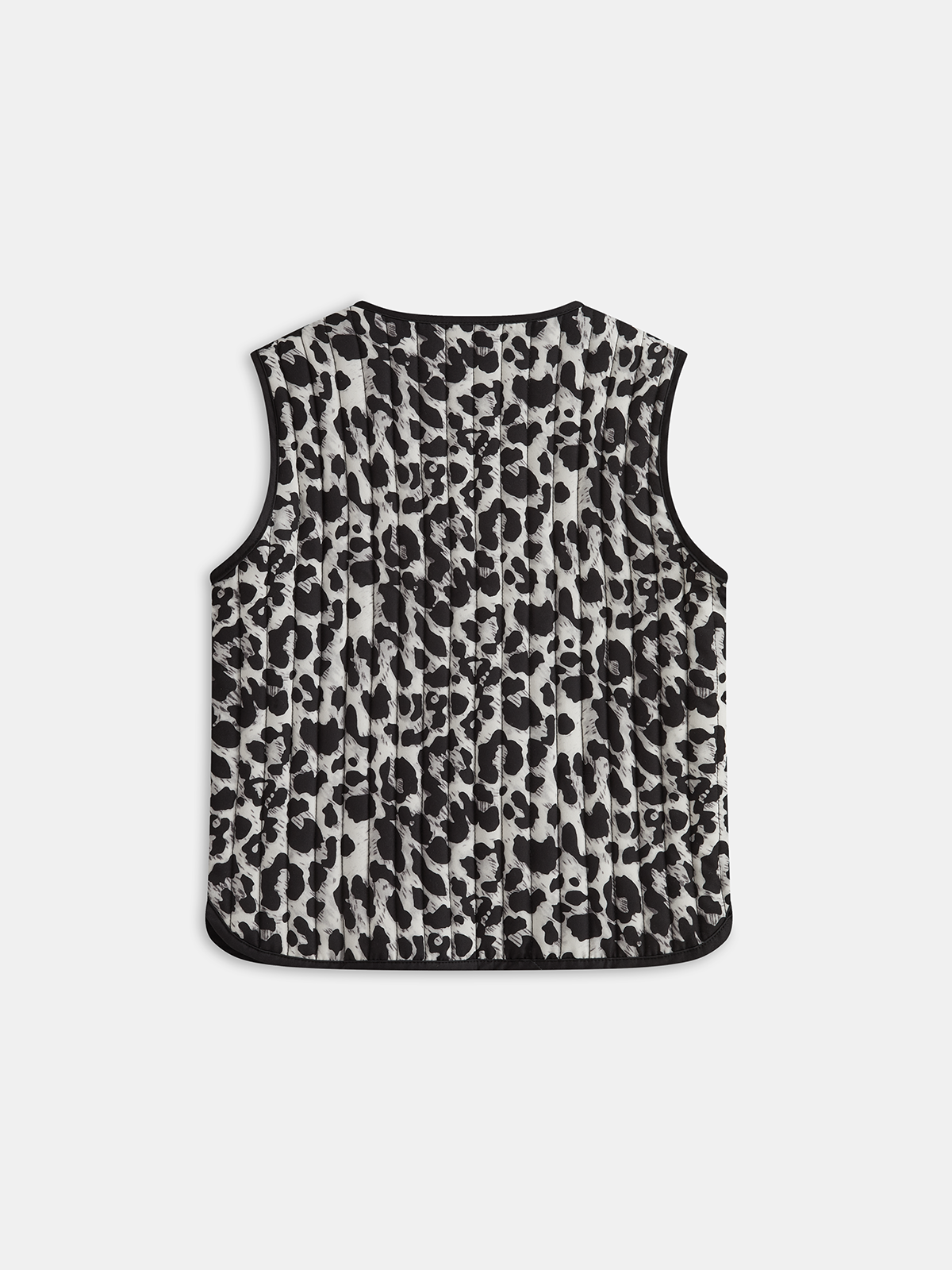 Leopar Desenli Matlaşali Yelek ve Süslemeli Papyon THESVELTECHIC