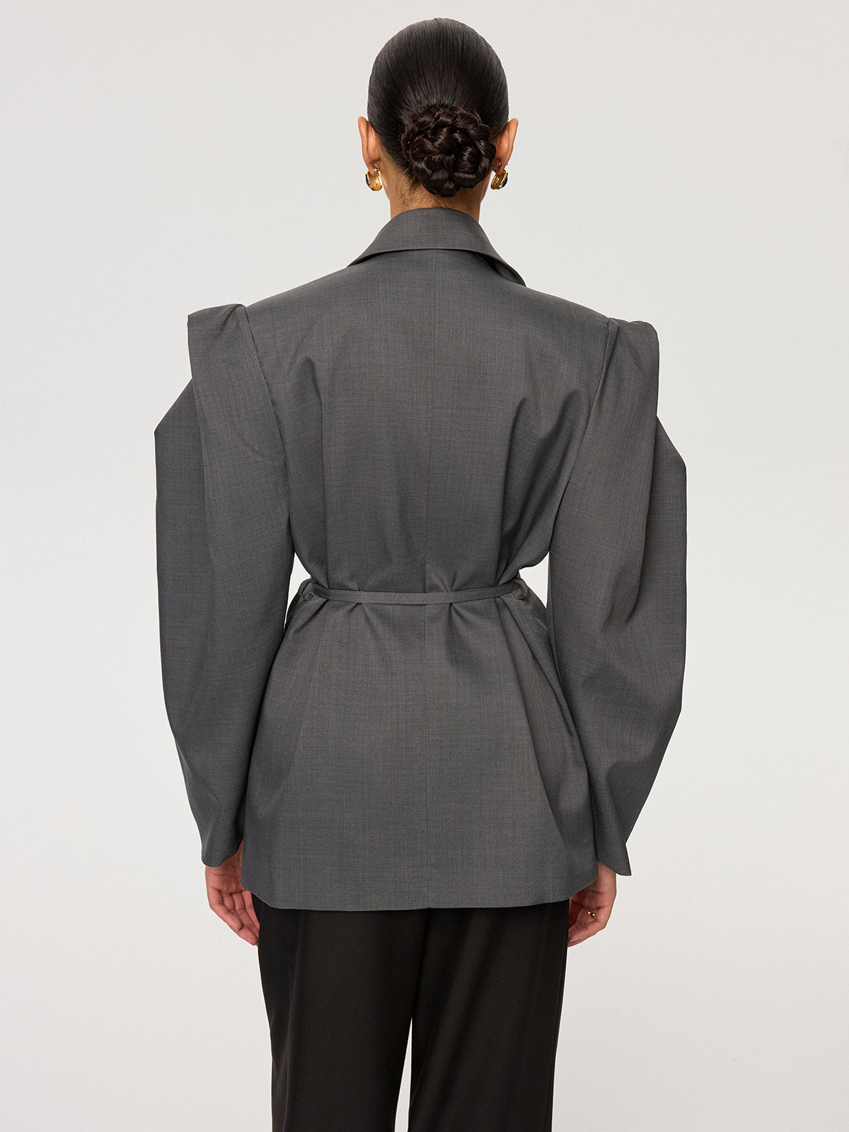 Bağcıklı Kısa Kollu Blazer THESVELTECHIC