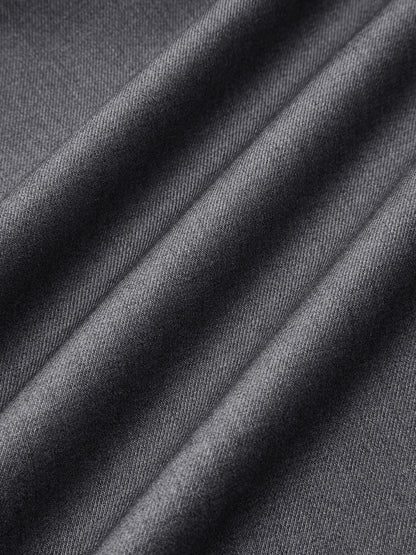 Düğme Ön Yüksek Bel Bol Paça Pantolon THESVELTECHIC