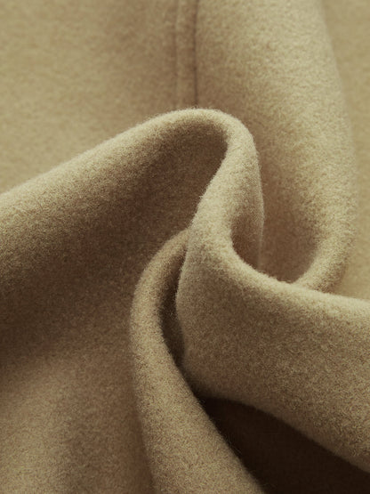 Asimetrik Düğmeli Palto THESVELTECHIC