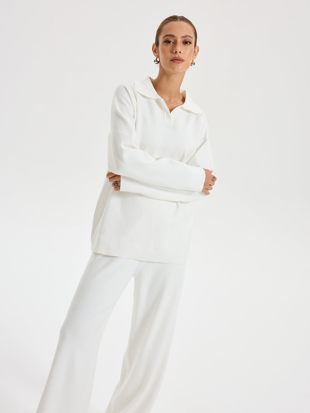 Oversized Polo Takım Seti THESVELTECHIC