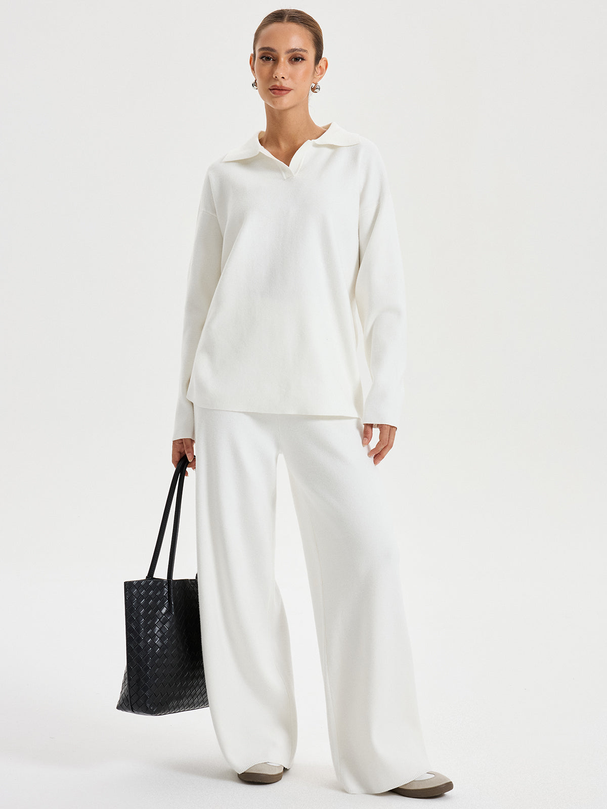 Oversized Polo Takım Seti THESVELTECHIC