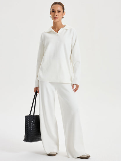 Oversized Polo Takım Seti THESVELTECHIC
