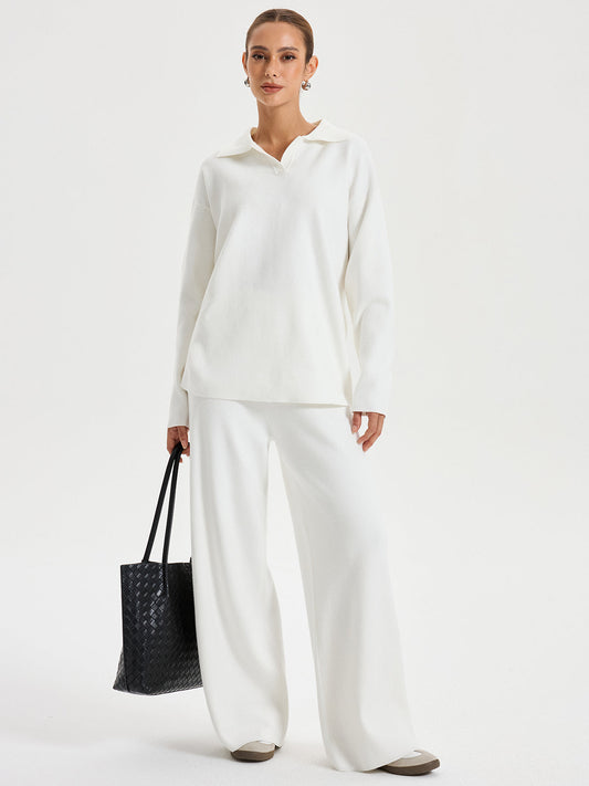 Oversized Polo Takım Seti THESVELTECHIC