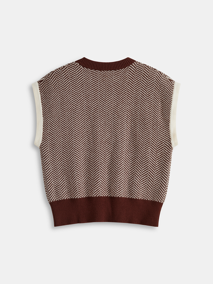 Balıksırt Desenli Yeleksiz İçlik THESVELTECHIC