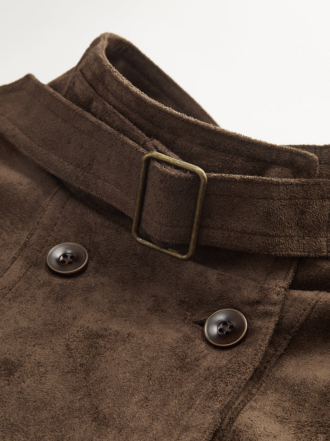 Suni Süet Kısa Biker Ceket THESVELTECHIC