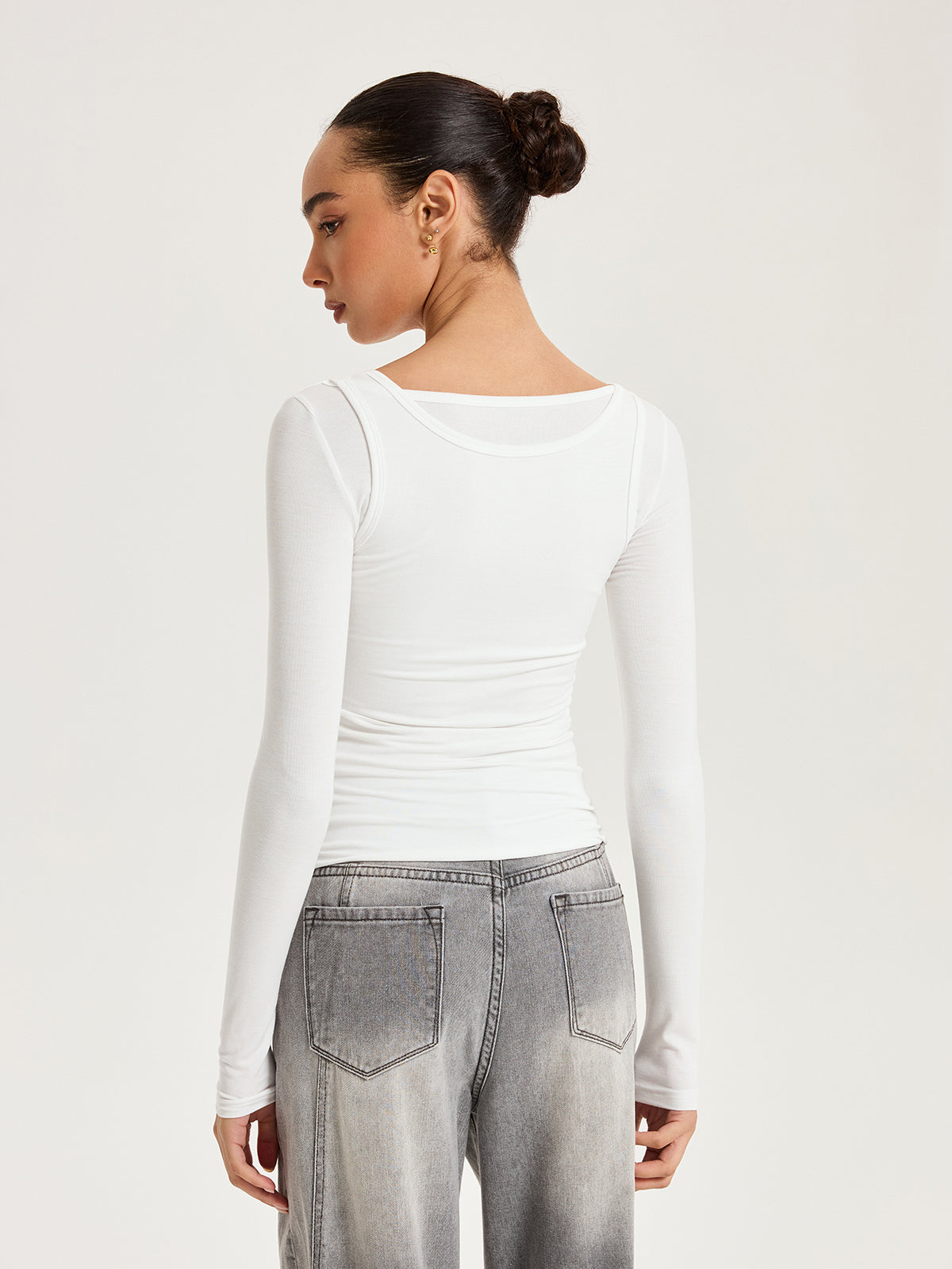 2'li Uzun Kollu Tişört THESVELTECHIC