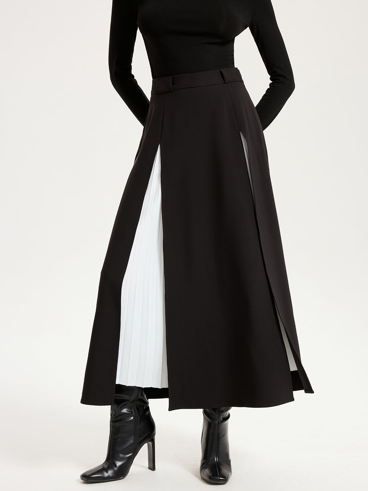 Kontrast Burgu Uzun Etekler THESVELTECHIC